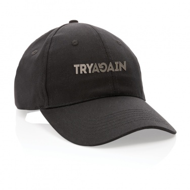 Logotrade corporate gift picture of: Impact 6 panel 190gr Recycled cotton cap with AWARE™ tracer