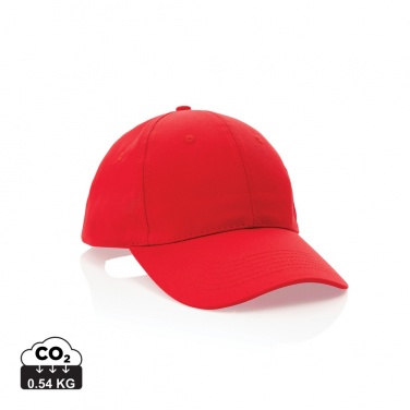 Logotrade promotional item picture of: Impact 6 panel 190gr Recycled cotton cap with AWARE™ tracer