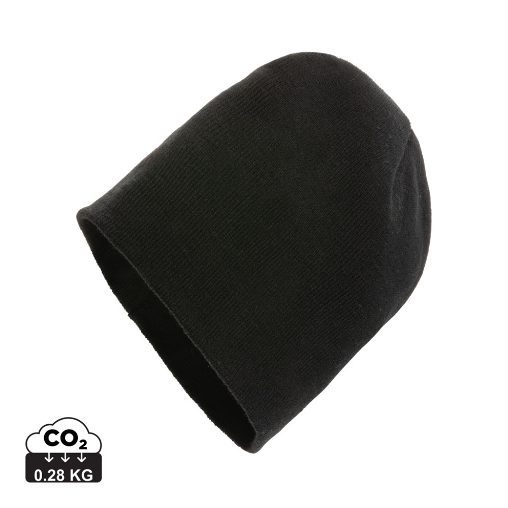 Logotrade promotional items photo of: Impact AWARE™ classic beanie with Polylana®