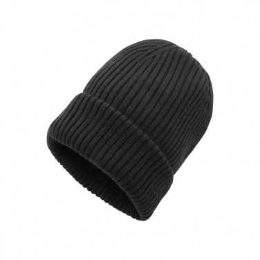 Logotrade promotional product image of: Impact AWARE™  Polylana® double knitted beanie