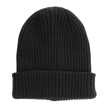 Logotrade promotional merchandise picture of: Impact AWARE™  Polylana® double knitted beanie