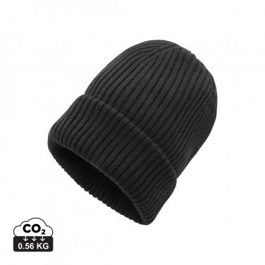 Logo trade promotional gift photo of: Impact AWARE™  Polylana® double knitted beanie