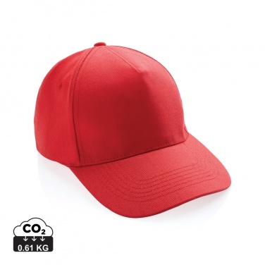 Logo trade promotional products picture of: Impact 5panel 280gr Recycled cotton cap with AWARE™ tracer