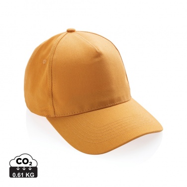 Logotrade advertising products photo of: Impact 5panel 280gr Recycled cotton cap with AWARE™ tracer