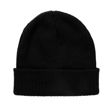 Logo trade business gifts image of: Pryor AWARE™ Polylana® beanie with cuff