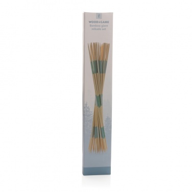 Logo trade promotional gifts image of: Bamboo giant mikado set