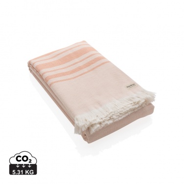 Logo trade corporate gifts image of: Ukiyo Yumiko AWARE™ Hammam Towel 100 x 180cm