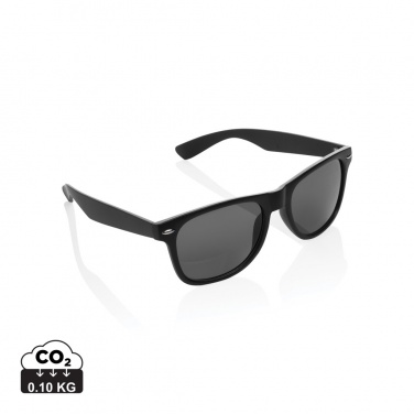 Logotrade promotional gift picture of: GRS recycled PC plastic sunglasses