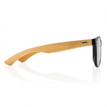 Logotrade advertising products photo of: Bamboo and RCS recycled plastic sunglasses