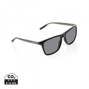 Logo trade promotional item photo of: Swiss Peak RCS rplastic polarised sunglasses