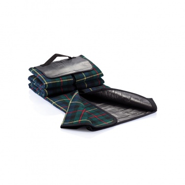 Logo trade promotional merchandise image of: Tartan picnic blanket