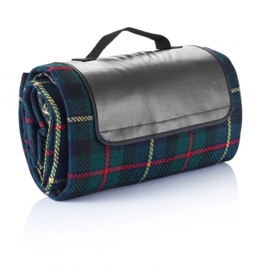 Logo trade promotional merchandise image of: Tartan picnic blanket