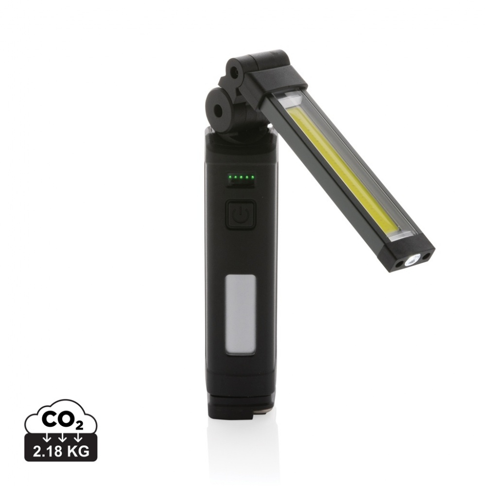 Logotrade corporate gifts photo of: Gear X RCS rPlastic USB rechargeable worklight