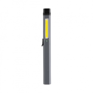 Logotrade promotional item picture of: Gear X RCS recycled plastic USB rechargeable pen light