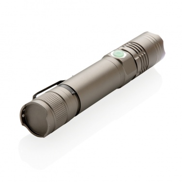 Logo trade corporate gift photo of: Rechargeable 3W flashlight