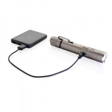 Logotrade advertising product image of: Rechargeable 3W flashlight