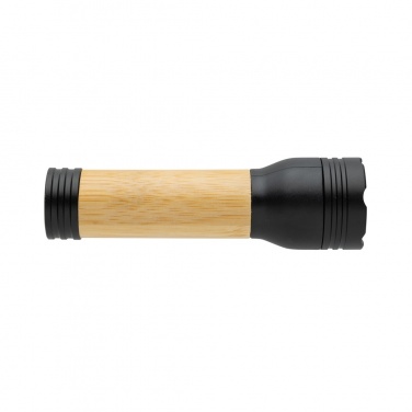 Logotrade advertising product picture of: Lucid 1W RCS certified recycled plastic & bamboo torch