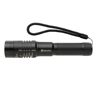 Logo trade promotional gift photo of: Gear X USB re-chargeable torch