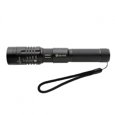 Logotrade business gifts photo of: Gear X USB re-chargeable torch