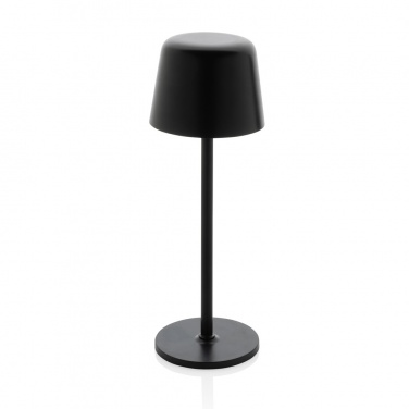 Logo trade corporate gifts picture of: Zenic RCS recycled plastic USB re-chargable table lamp