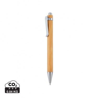 Logo trade corporate gifts image of: Bamboo pen