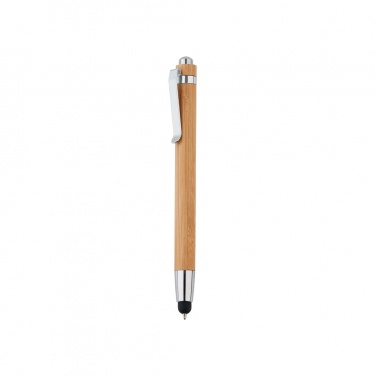 Logo trade corporate gift photo of: Bamboo stylus pen