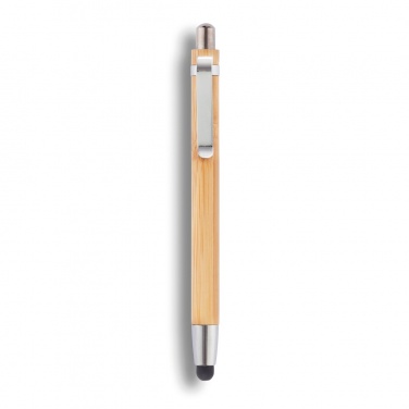 Logo trade corporate gifts picture of: Bamboo stylus pen