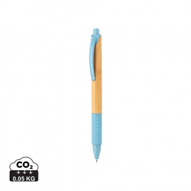 Logotrade promotional products photo of: Bamboo & wheat straw pen