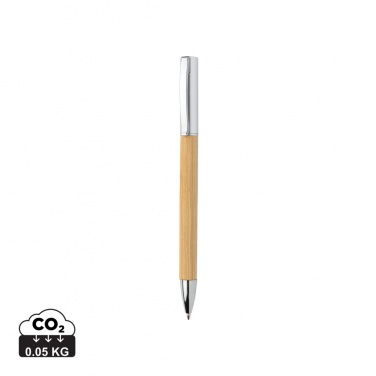 Logo trade promotional merchandise picture of: Modern bamboo pen