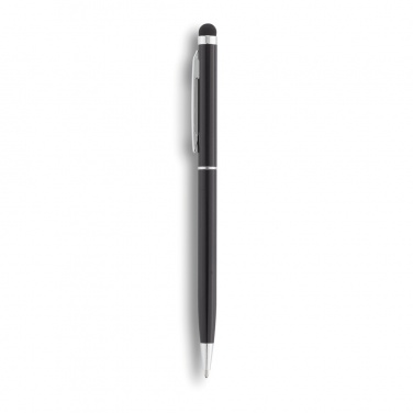 Logo trade advertising products image of: Thin metal stylus pen