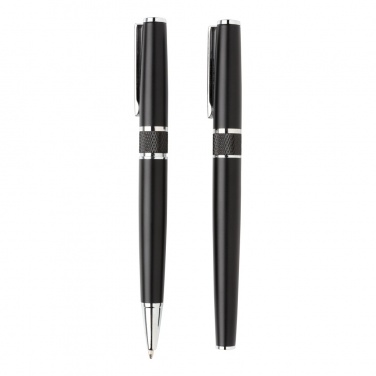 Logo trade promotional gifts image of: Swiss Peak deluxe pen set