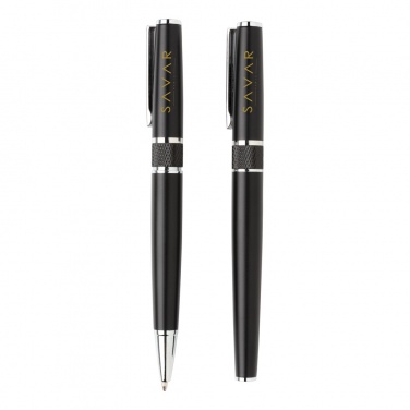 Logo trade business gifts image of: Swiss Peak deluxe pen set