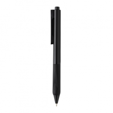 Logo trade promotional product photo of: X9 solid pen with silicone grip