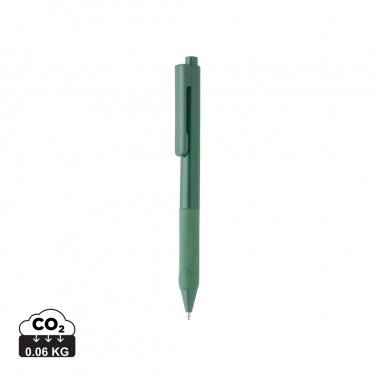 Logotrade promotional merchandise picture of: X9 solid pen with silicone grip