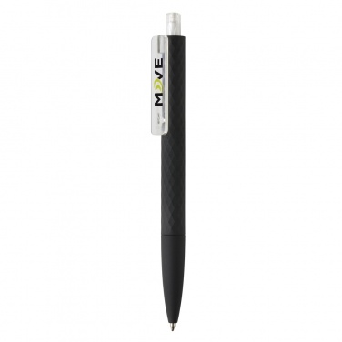 Logo trade promotional products picture of: X3 black smooth touch pen