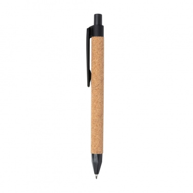 Logotrade promotional gift image of: Write wheatstraw and cork pen