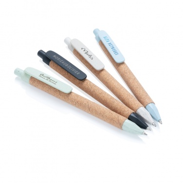 Logotrade promotional giveaways photo of: Write wheatstraw and cork pen