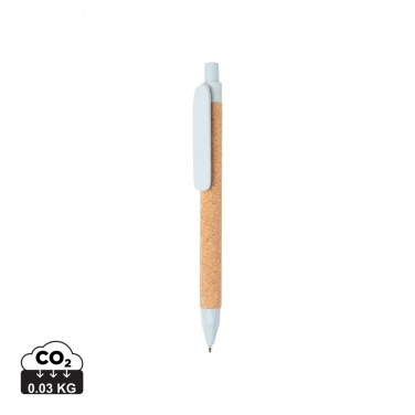 Logotrade advertising products photo of: Write wheatstraw and cork pen