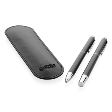 Logotrade promotional giveaways photo of: Swiss Peak deluxe pen set in PU pouch