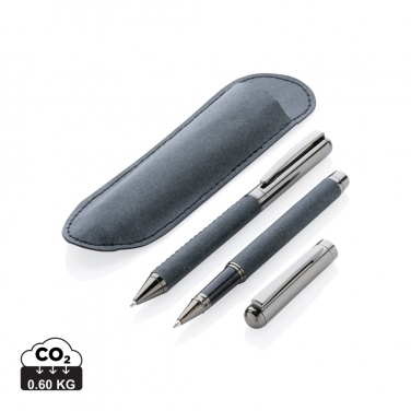 Logotrade corporate gift image of: Recycled leather pen set