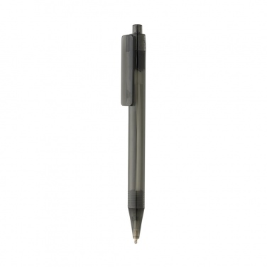 Logo trade promotional gift photo of: GRS RPET X8 transparent pen