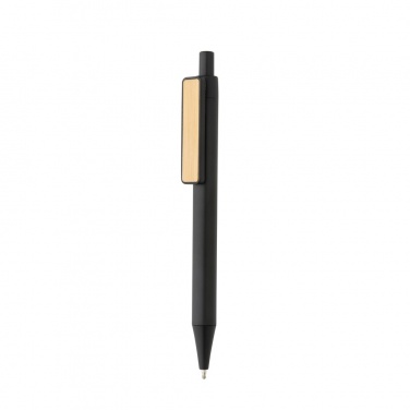 Logo trade corporate gifts image of: GRS RABS pen with bamboo clip