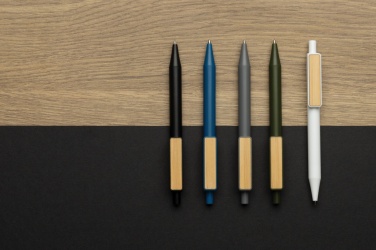 Logotrade corporate gift image of: GRS RABS pen with bamboo clip