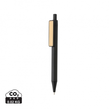 Logo trade promotional products picture of: GRS RABS pen with bamboo clip