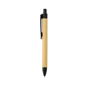 Logo trade promotional products picture of: Write responsible recycled paper barrel pen