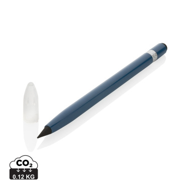 Logo trade corporate gifts picture of: Aluminum inkless pen with eraser