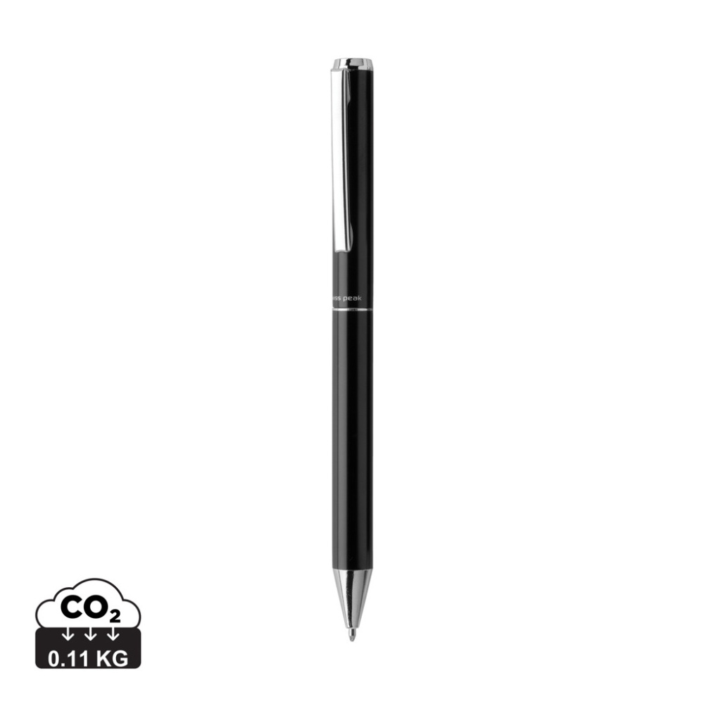 Logo trade advertising product photo of: Swiss Peak Cedar RCS certified recycled aluminium pen