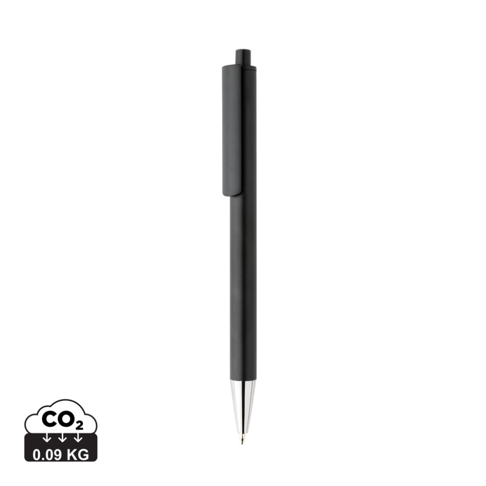 Logo trade promotional merchandise image of: Amisk RCS certified recycled aluminum pen