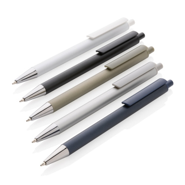 Logotrade promotional giveaway picture of: Amisk RCS certified recycled aluminum pen