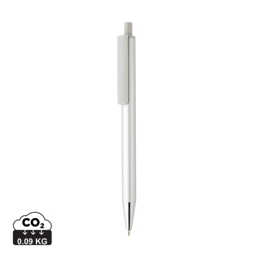 Logotrade promotional gift image of: Amisk RCS certified recycled aluminum pen